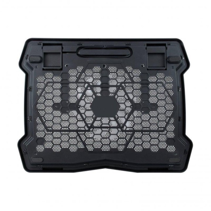SOPORTE REFRIGERADOR NOTEBOOK CONCEPTRONIC ALUMINIO 15.6 ERGONOMICO BLACK