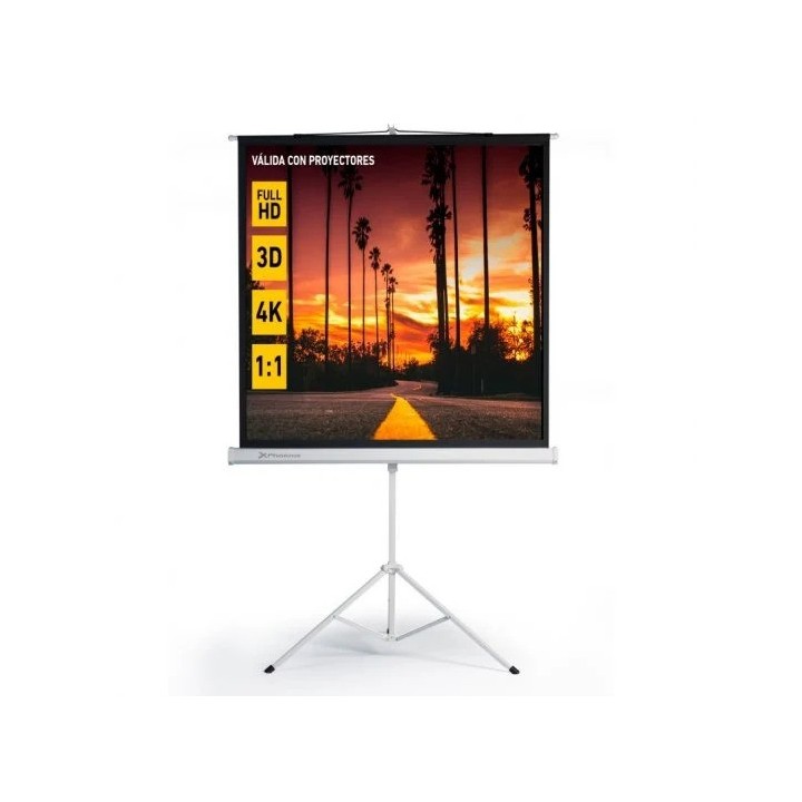 PANTALLA PROYECCION PHOENIX TRIPODE MANUAL 80 145X145