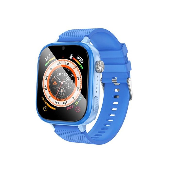 Hoco Y101 4G Smartwatch para Niños con SIM y GPS Azul