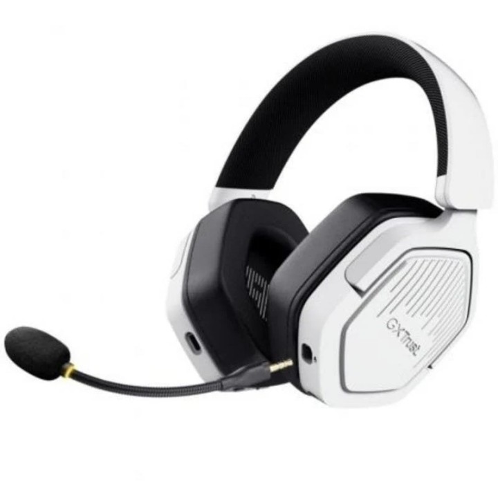 AURICULARES + MICROFONO TRUST GAMING GXT 493PS CARUS PS5 HEADSET WIRELESS WHITE