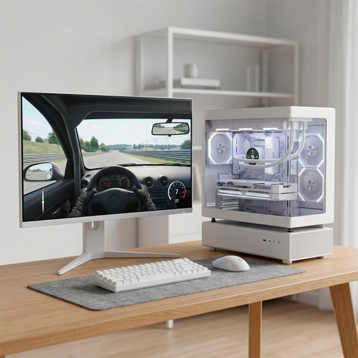 ORDENADOR GAMING N80 WHITE RGB I5 14600K/32 DDR5/1TB NVME/WIFI/REF.LIQ/800W
