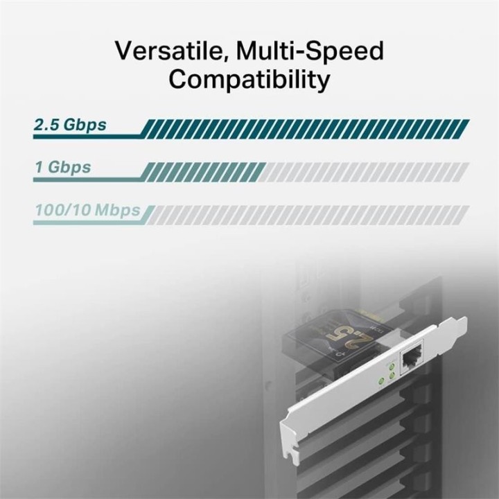 TARJETA DE RED TP-LINK PCIE ETHERNET 2.5 GIGABIT LOW PROFILE