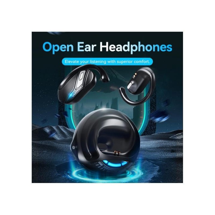 AURICULARES DEPORTIVOS VENTION OPENBEAT O12 BLUETOOTH 5.3 WIRELESS GREEN