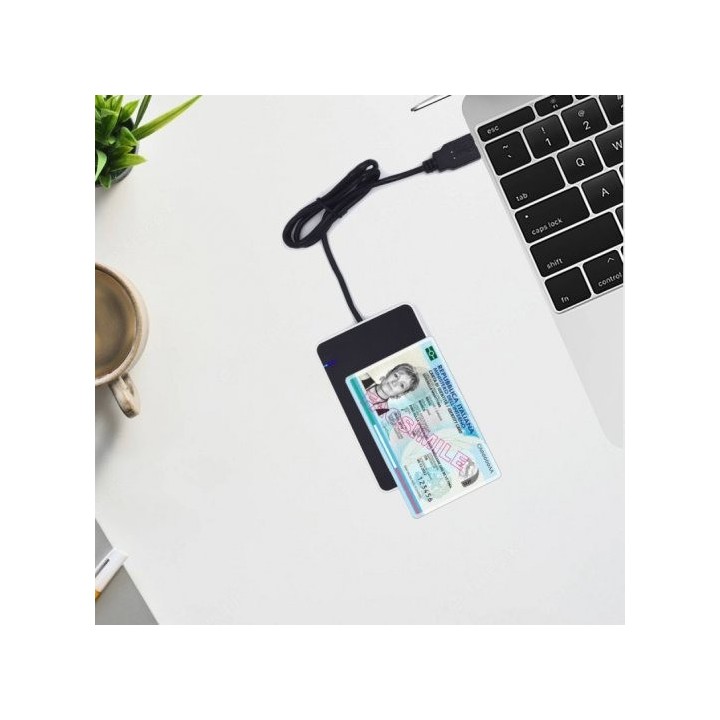 LECTOR DE TARJETAS EWENT DNIE NFC BLACK