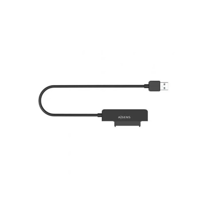 ADAPTADOR USB 3.1 USB-A - SATA 2.5/3.5 AISENS BLACK