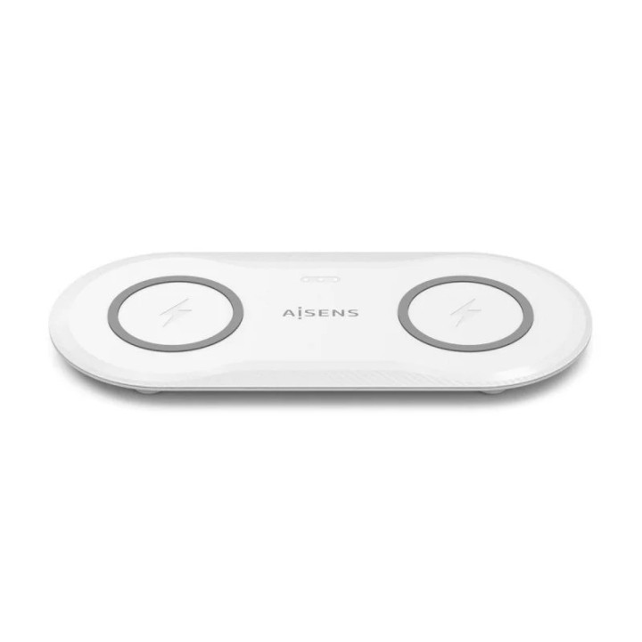 BASE DE CARGA AISENS WIRELESS SMARTPHONE/AURICULAR 15W USB-C WHITE