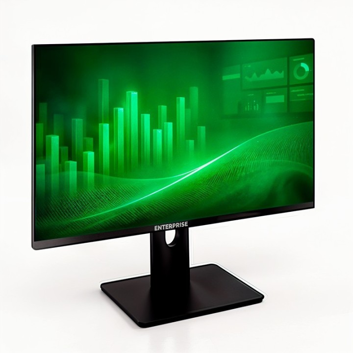 MONITOR ENTERPRISE PRO-VIEW 24 IPS FHD 120HZ VGA + HDMI + DISPLAYPORT ERGONOMICO MULTIMEDIA VESA ULTRA THIN BORDER FREE 3YR GAR
