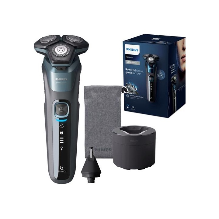 Philips Afeitadora S5586/66 Wet & Dry con Base de Carga