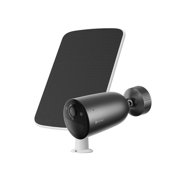 Ezviz EB3 KIT Cámara Seguridad Exterior 2K AOV Con Batería y Panel Solar