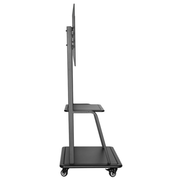 SOPORTE TV MONITOR TOOQ SUELO CON RUEDAS 37 - 100 150KG BLACK