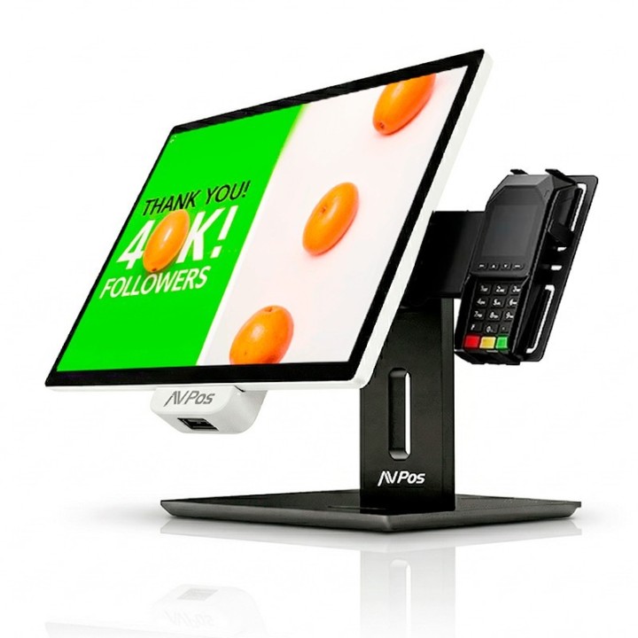 KIOSKO AUTOSERVICIO AVPOS DISPLAY COMPACT 22 I3 10TH/8GB/256GB/WIFI/2D
