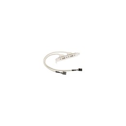 ADAPTADOR USB A H A 2X USB A H STARTECH USBPLATE