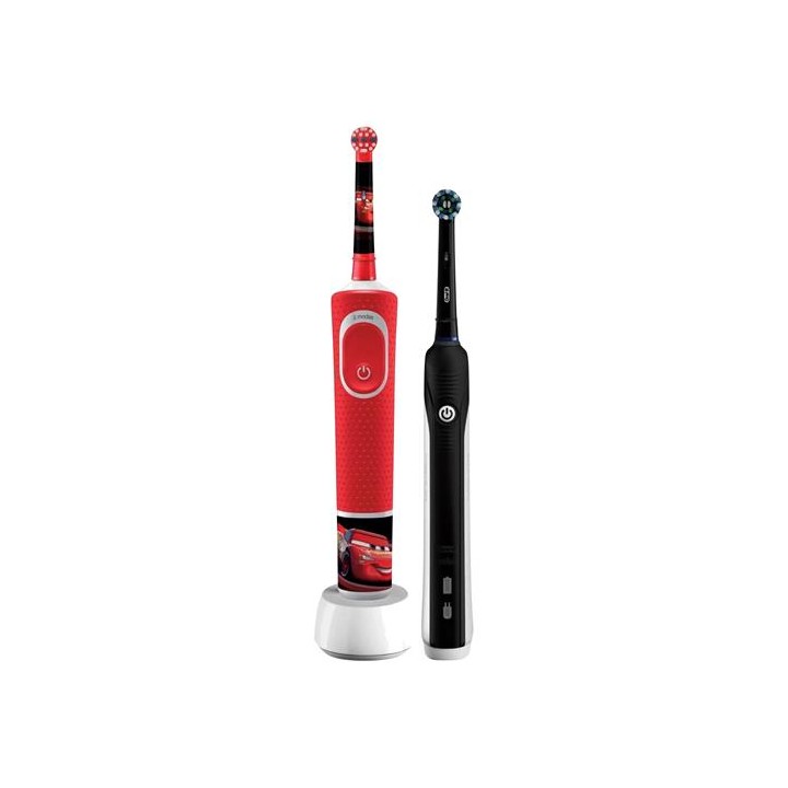 Braun Oral-B Pack Familiar Cars Cepillo Eléctrico (D16.513.1U + D100.410.2K)
