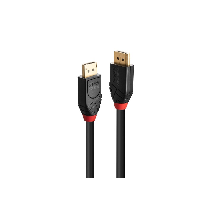 Lindy 41168 cable DisplayPort 7,5 m Negro