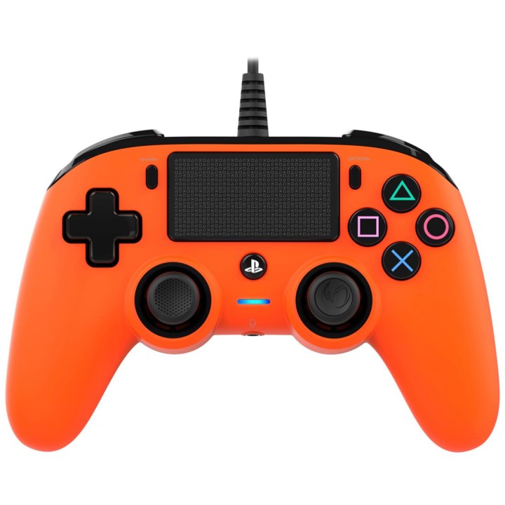 Nacon Mando Oficial Playstation PS4 Compact Orange (PS4OFCPADORANGE)