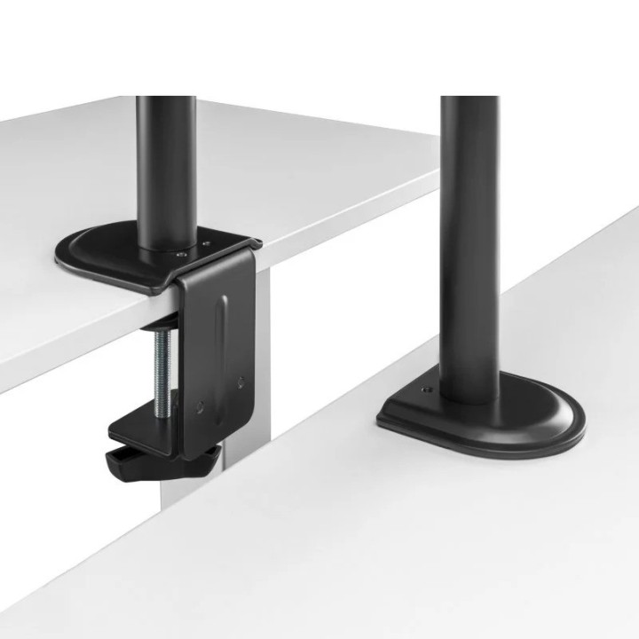 SOPORTE DE MESA MONITOR/NOTEBOOK AISENS REG.ALTURA GIR. INCL. 17-32 9KG BLACK