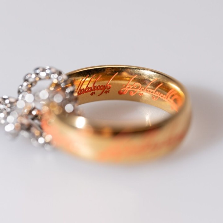 Llavero Anillo Unico El Señor De Los Anillos