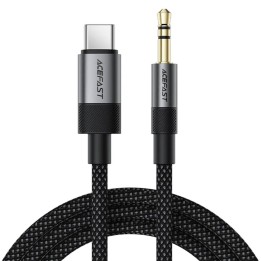 Acefast J11 Adaptador USB-C a Jack 3.5mm Macho Negro