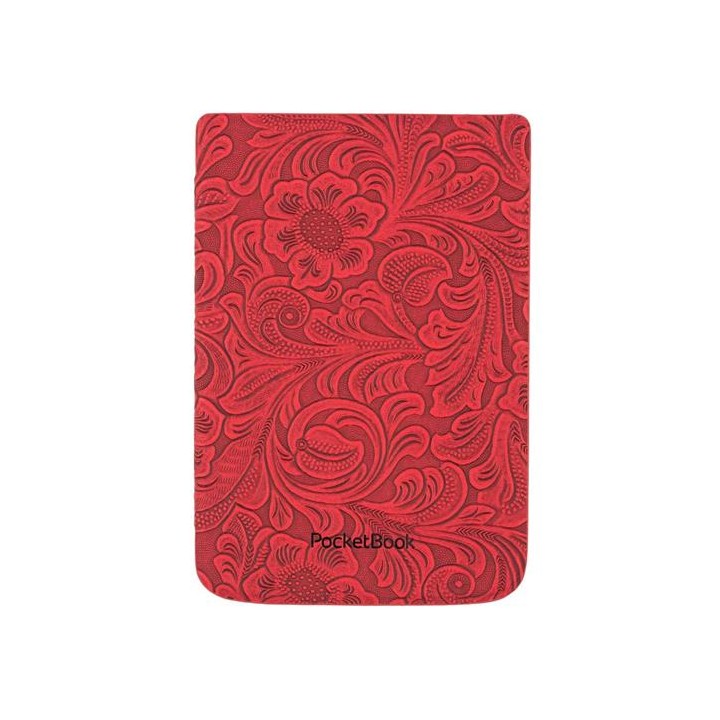 Pocketbook Funda Floral Red (HPUC-632-R-F)