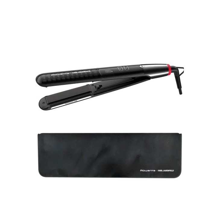Rowenta SF466LF0 Plancha de Pelo Digital con Keratina Karl Lagerfeld