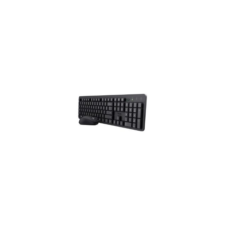 TECLADO + RATON TRUST ODY II WIRELESS SILENT BLACK