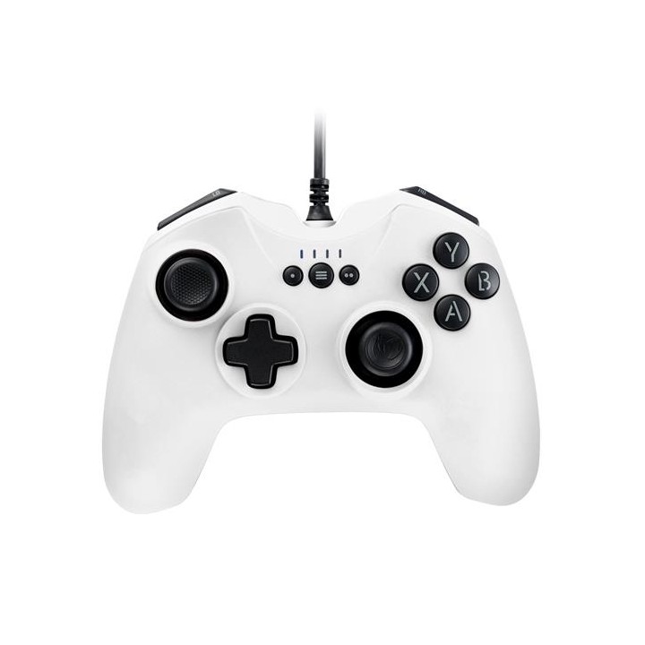 Nacon Mando con Cable para PC con Vibración Blanco (PCGC-100WHI)