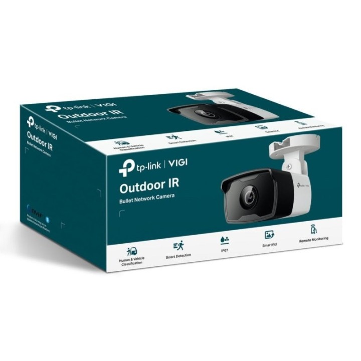 CAMARA IP TP-LINK VIGI BULLET EXTERIOR 2MP 6MM IR 30M IP67 POE