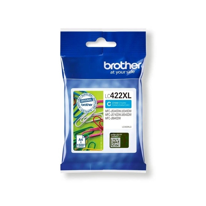 TINTA BROTHER LC422 XL CYAN