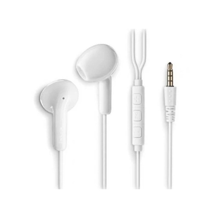 AURICULARES + MICROFONO NGS DRIFT IN EAR JACK 3,5MM WHITE