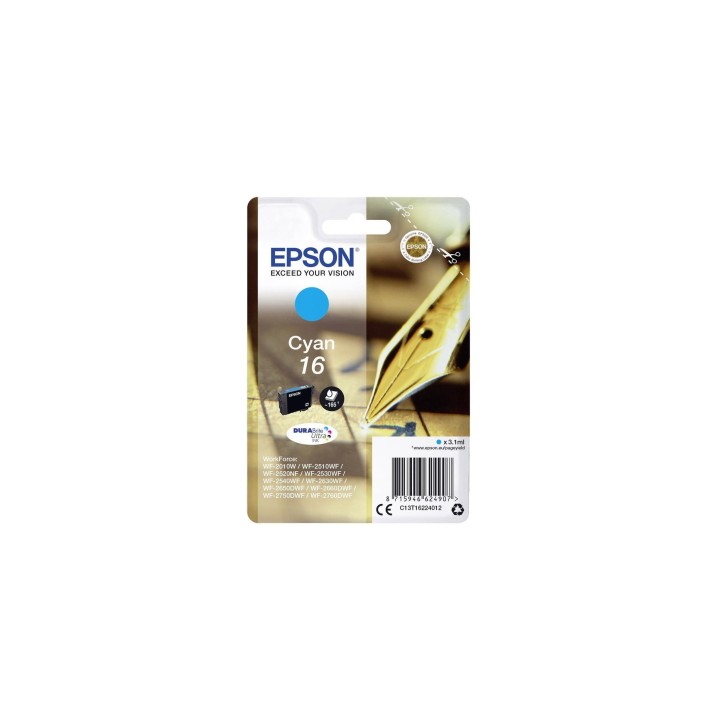 CARTUCHO EPSON 16 CIAN C13T16224012