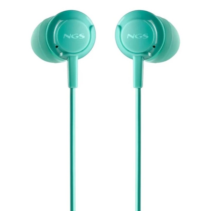 AURICULARES + MICROFONO NGS DRIFT IN EAR JACK 3,5MM GREEN MINT