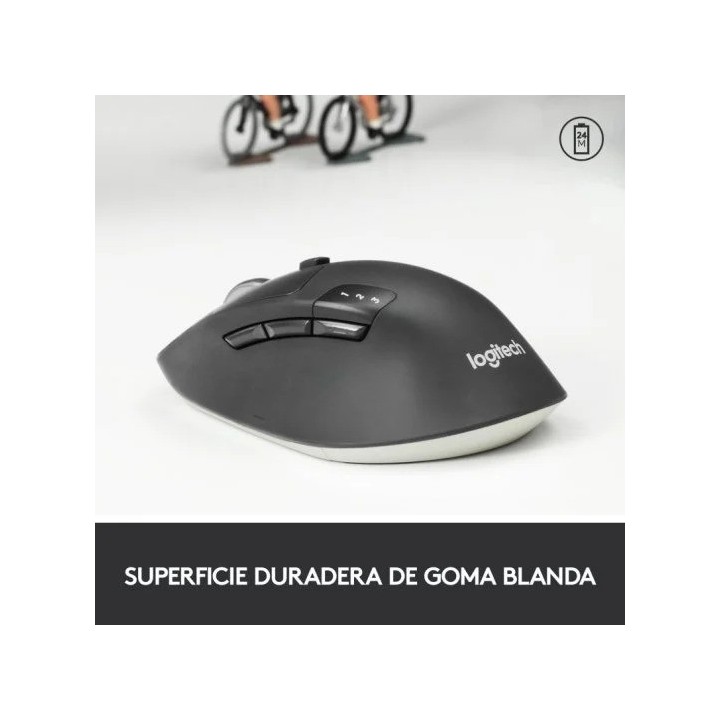 RATON LOGITECH TRIATHLON M720 WIRELESS BLUETOOTH 1000DPI BLACK