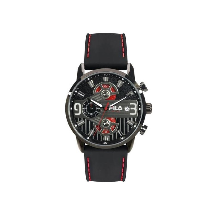 FILA 38-175-001 RELOJ SILICON NEGRO
