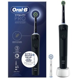 Braun Oral-B Cepillo Vitality Pro con 2 Recambios Negro (D103.423.3)