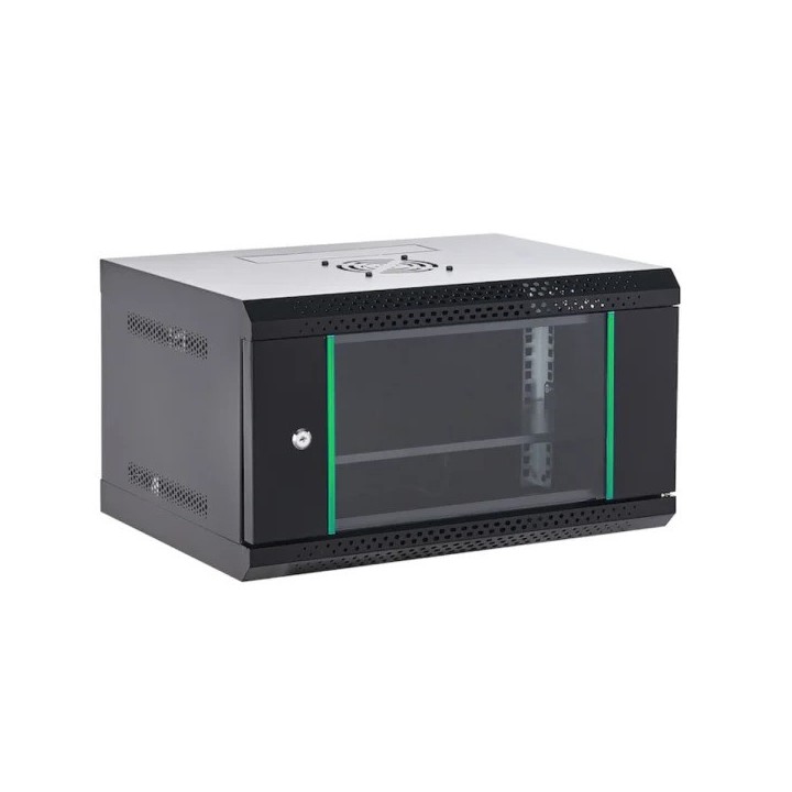 ARMARIO RACK POWERGREEN 12U 60X45 + 1 BANDEJA