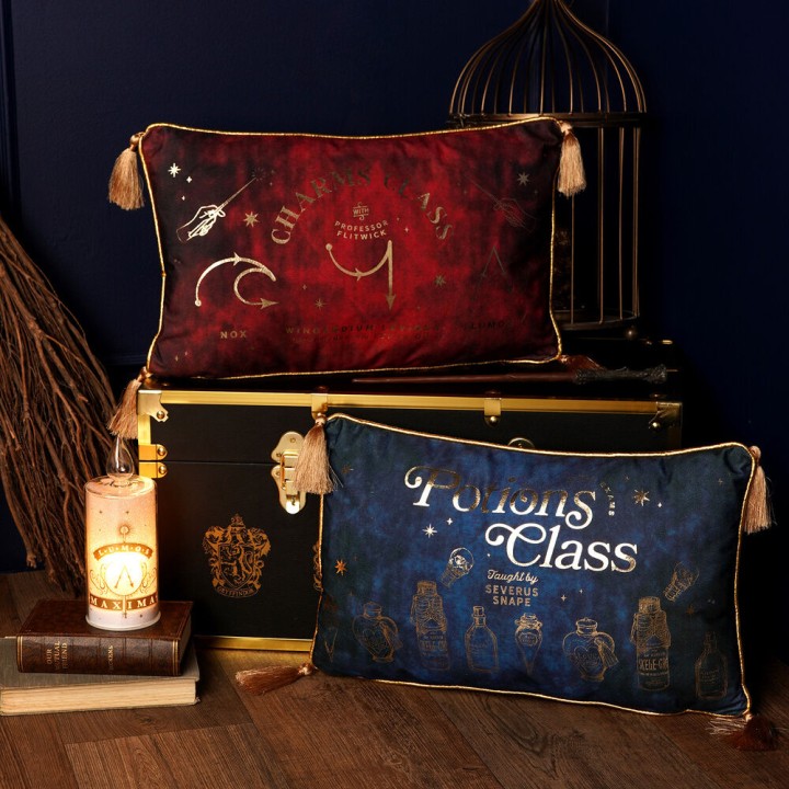 Cojin velvet Charms Class Harry Potter