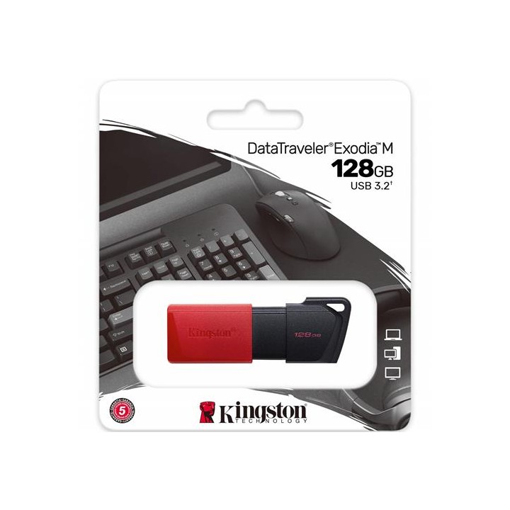 Memoria USB 128GB 3.2 Kingston Datatraveler Exodia M