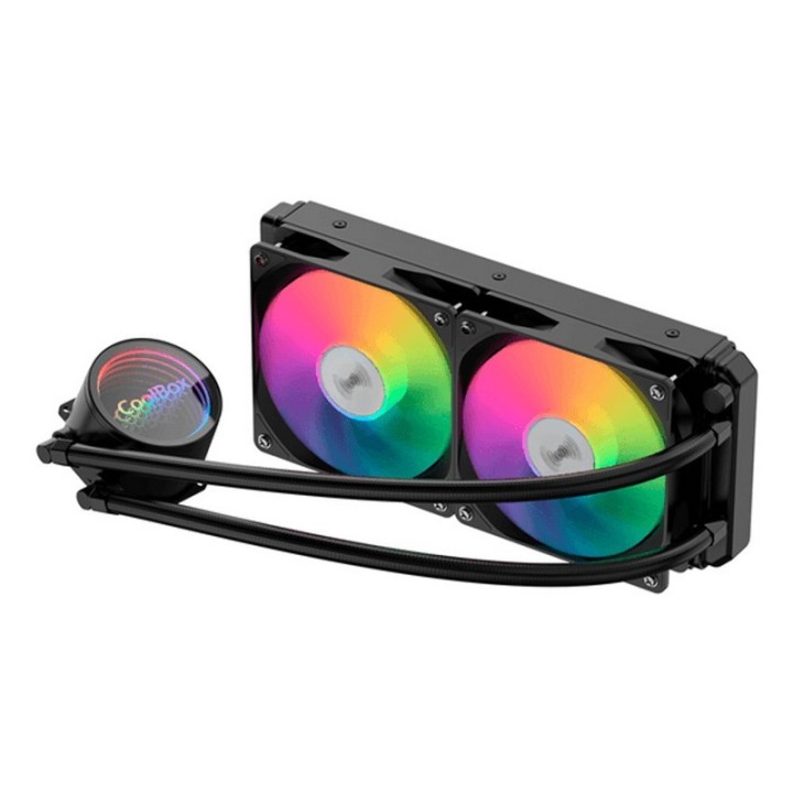 REFRIGERACION LIQUIDA CPU COOLBOX INFINITE LIQUID ARGB 240MM BLACK