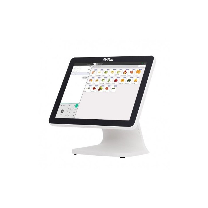 TPV AVPOS K5000 15 ALUMINIO TACTIL INTEL N100/8GB/128GB/LAN 1000/W11PRO WHITE 3YR