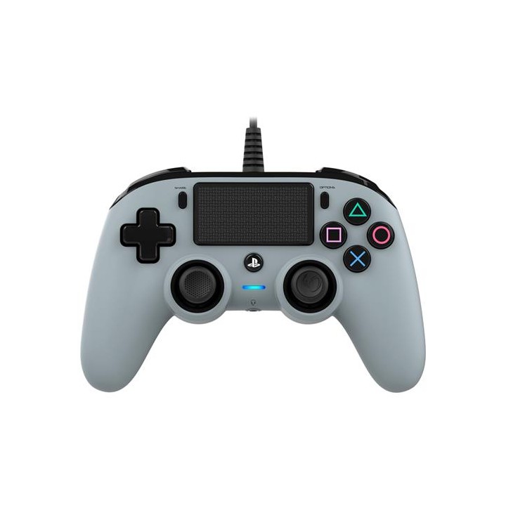 Nacon Mando Oficial Playstation PS4 Compact Gris (PS4OFCPADGREY)
