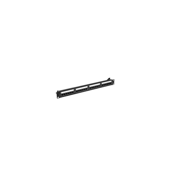 Lanberg PPUA-1024-B panel de parcheo 1U