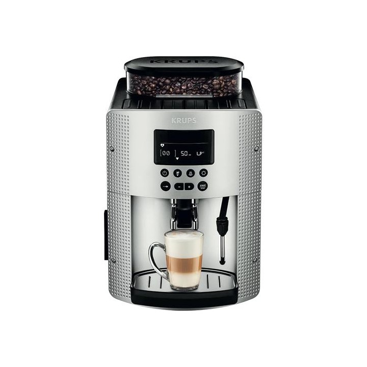 Krups EA815E70 Essential Cafetera Superautomática 15 Bar Thermoblock Plata