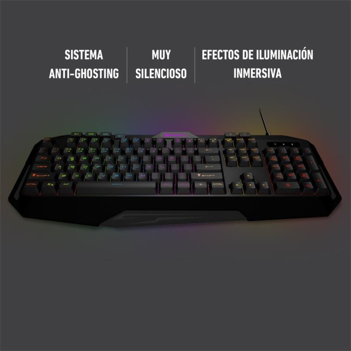 TECLADO PHOENIX GAMING USB RGB