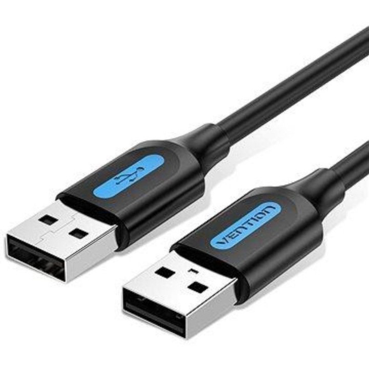 CABLE VENTION USB 2.0 USB-A - USB-A 480MBPS 60W 0.5M BLACK