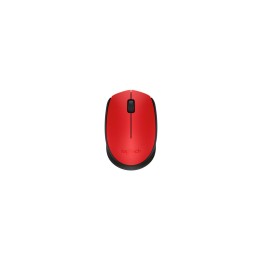 LOGITECH M171 RATON WIRELESS RED 910-004641