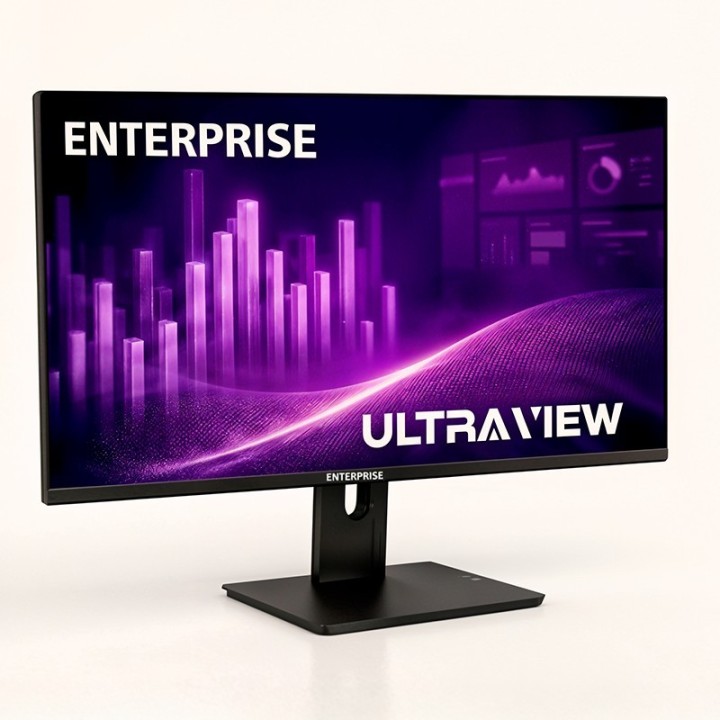 MONITOR ENTERPRISE ULTRA-VIEW 27 IPS QHD 2K 120HZ USB + HDMI + DISPLAYPORT ERGONOMICO MULTIMEDIA VESA 3YR GAR