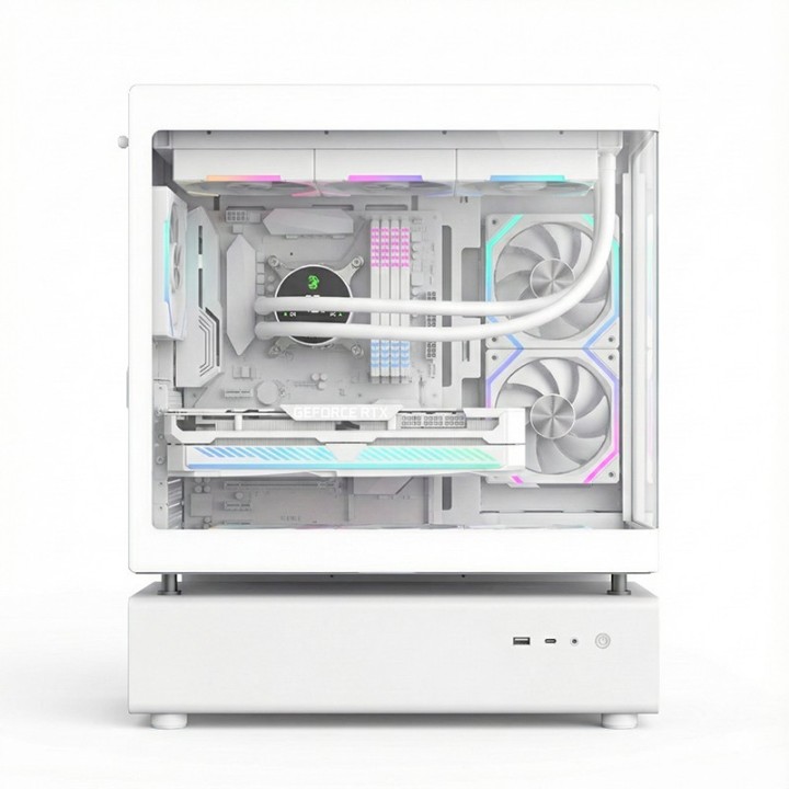 ORDENADOR GAMING N80 WHITE RGB I7 14700K/32G DDR5/SSD1TB NVME/WIFI/REF.LIQ/800W