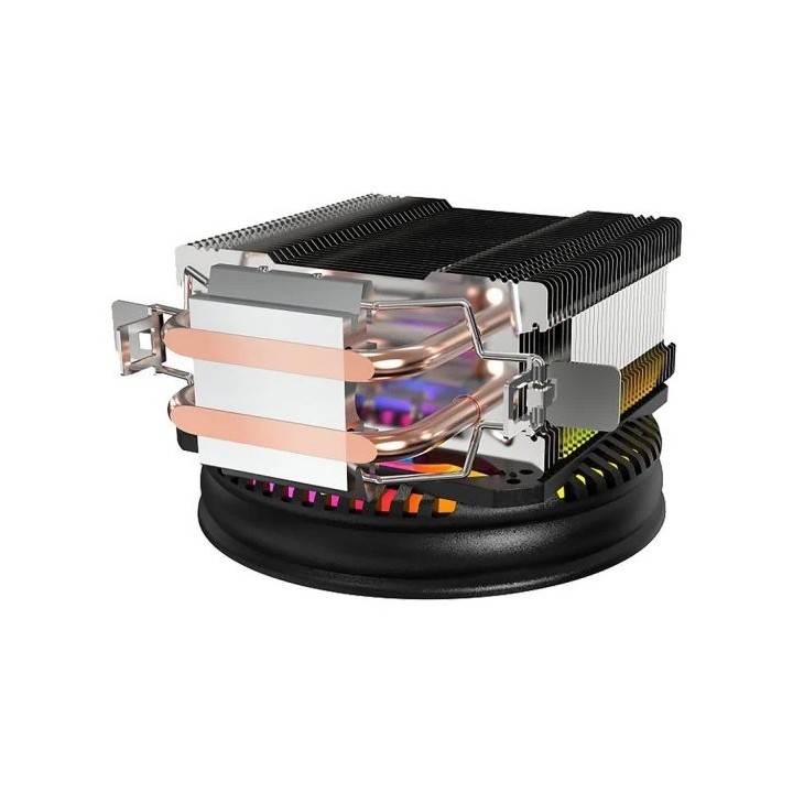 VENTILADOR DISIPADOR MARS GAMING MCPUARGB CPU 90MM ARGB INTEL/AMD BLACK