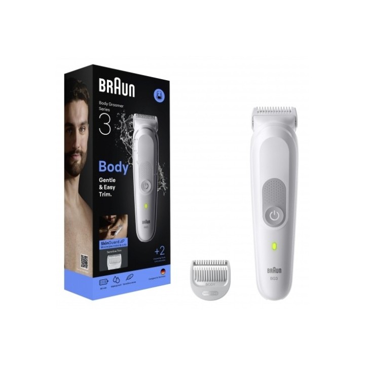 Braun BG3500 Recortadora Corporal Tecnología SkinGuard