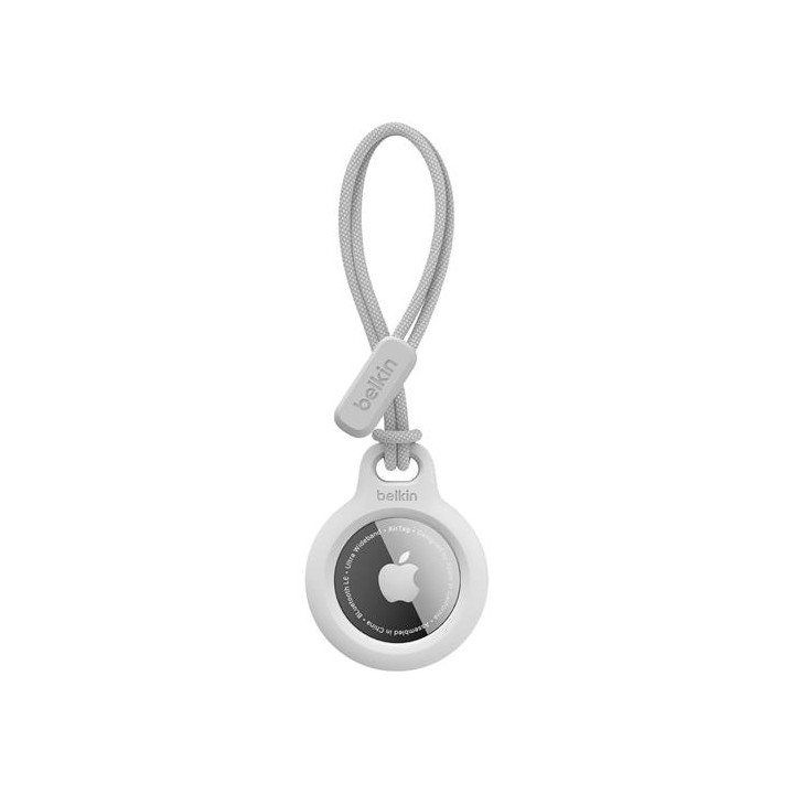 Belkin LLavero Apple Air Tag Blanco con Correa (F8W974BTWHT)